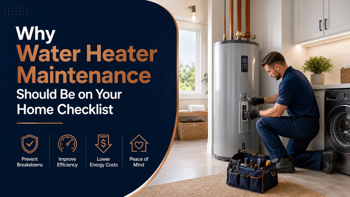 water-heater Why Water Heater Maintenance Should Be on Your Home Checklist