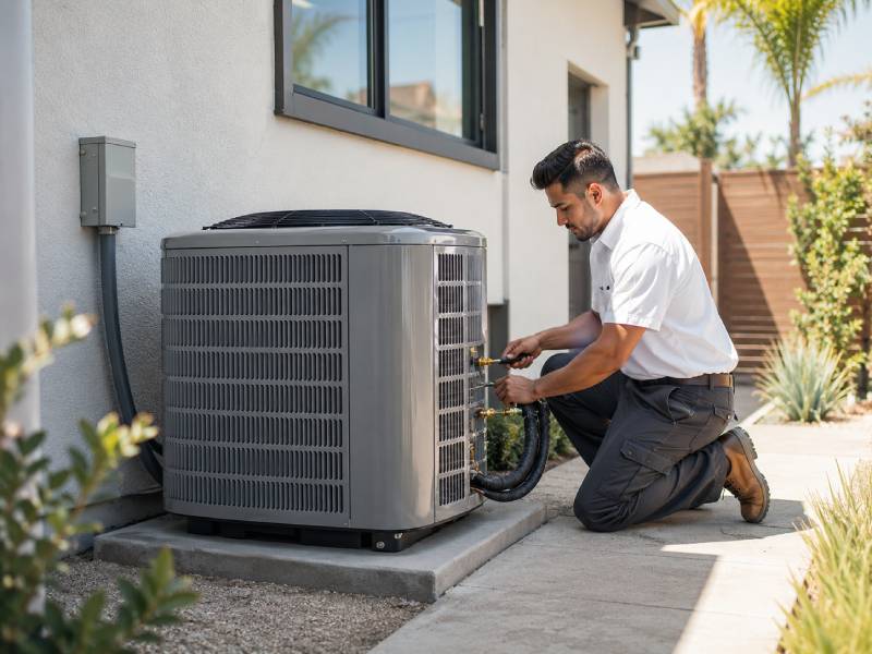 New Air Conditioning System Installation Residential Air Conditioning Services