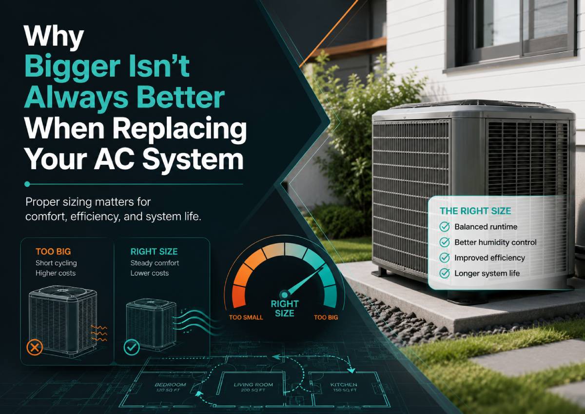 Why Proper AC Sizing Matters for Southern California Homes