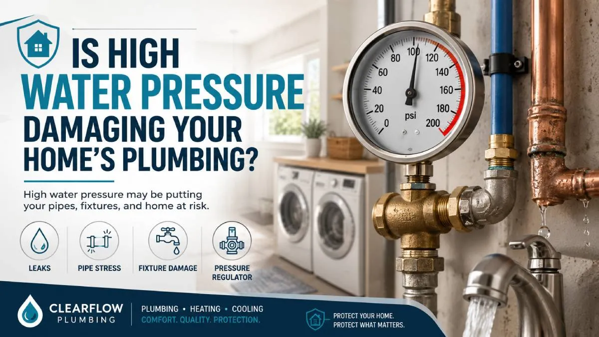 Is High Water Pressure Damaging Your Homes Plumbing Is High Water Pressure Damaging Your Home’s Plumbing?